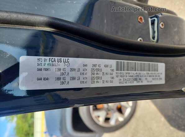 3C4NJDCB7JT143992 2018 JEEP COMPASS Gray Engine compartment view