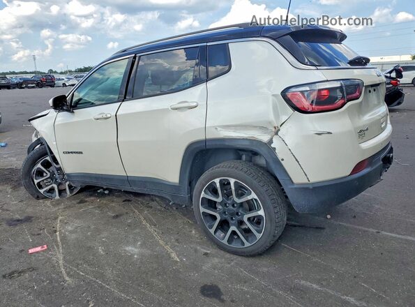 3C4NJDCB7JT246636 2018 JEEP COMPASS White Rear left