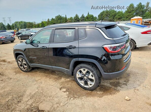 3C4NJDCB7JT341603 2018 JEEP COMPASS Black Rear left