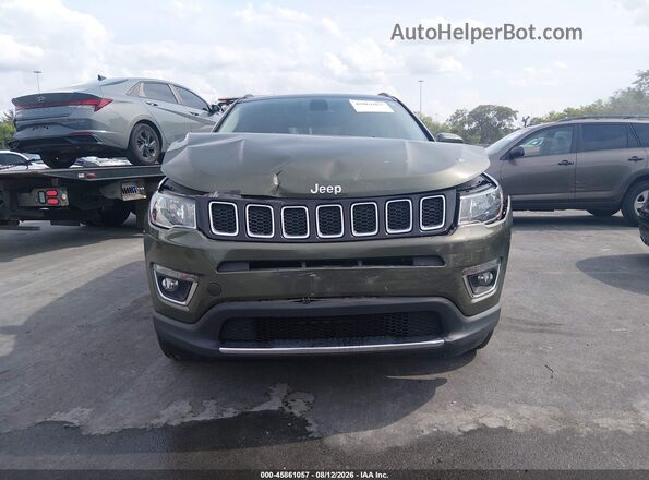 3C4NJDCB7JT404232 2018 JEEP COMPASS Green ხელსაწყოთა პანელის ხედი