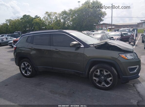 3C4NJDCB7JT404232 2018 JEEP COMPASS Green უკანა სალონის ხედი