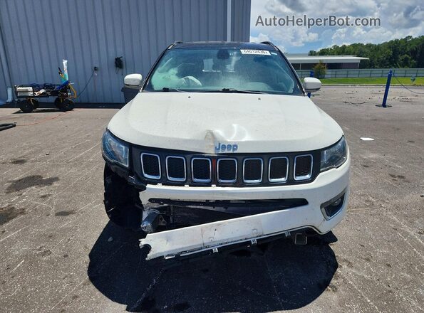 3C4NJDCB7KT780687 2019 JEEP COMPASS White წინა ხედი