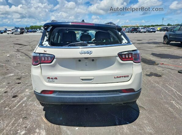 3C4NJDCB7KT780687 2019 JEEP COMPASS White უკანა ხედი