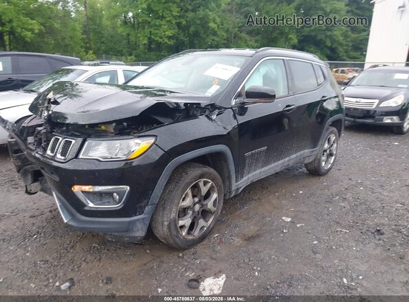 3C4NJDCB7LT159760 2020 JEEP COMPASS Black Przód lewy