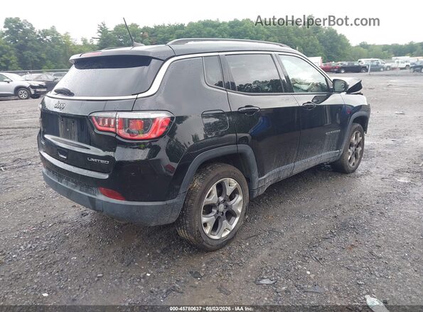3C4NJDCB7LT159760 2020 JEEP COMPASS Black Tył prawy