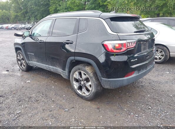 3C4NJDCB7LT159760 2020 JEEP COMPASS Black Tył lewy