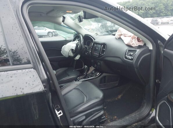3C4NJDCB7LT159760 2020 JEEP COMPASS Black Widok wnętrza z przodu