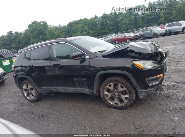 3C4NJDCB7LT159760 2020 JEEP COMPASS Black Widok wnętrza z tyłu