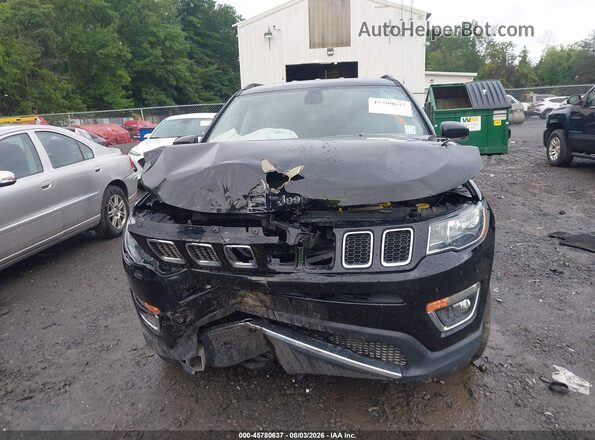 3C4NJDCB7LT159760 2020 JEEP COMPASS Black Widok zestawu wskaźników