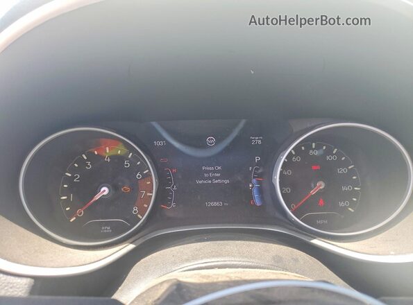 3C4NJDCB7MT599494 2021 JEEP COMPASS White Widok zestawu wskaźników