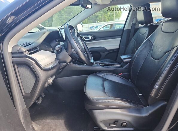 3C4NJDCB7NT106172 2022 JEEP COMPASS Black Front interior view