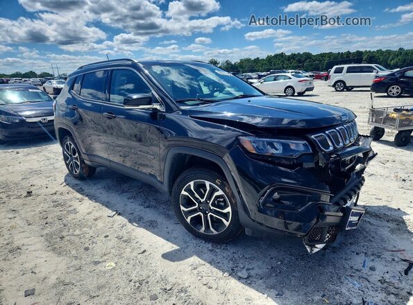 3C4NJDCB7NT106172 2022 JEEP COMPASS Black Front right