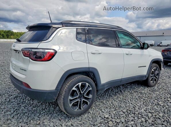 3C4NJDCB7NT185231 2022 JEEP COMPASS Белый Задняя правая четверть