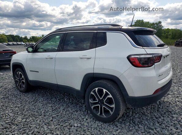 3C4NJDCB7NT185231 2022 JEEP COMPASS Белый Задняя левая четверть