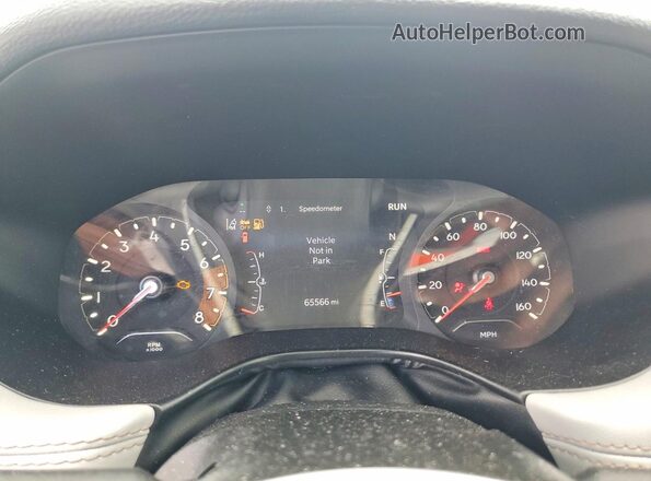 3C4NJDCB7NT185231 2022 JEEP COMPASS Белый Вид щитка приборов