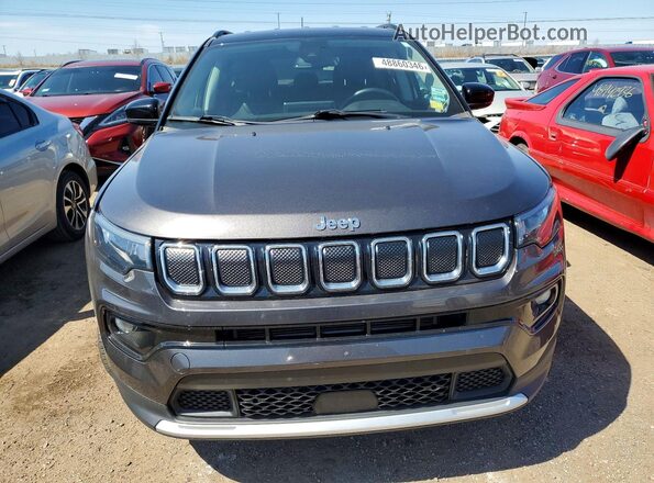 3C4NJDCB7NT223735 2022 JEEP COMPASS Черный Вид спереди