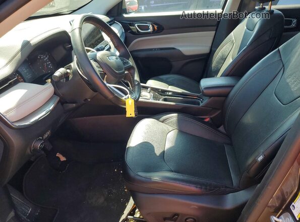 3C4NJDCB7NT223735 2022 JEEP COMPASS Черный Вид салона спереди