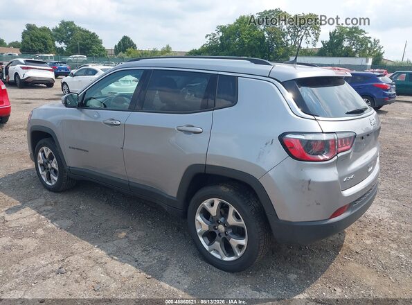 3C4NJDCB8HT641659 2017 JEEP NEW COMPASS Silver Задня ліва чверть