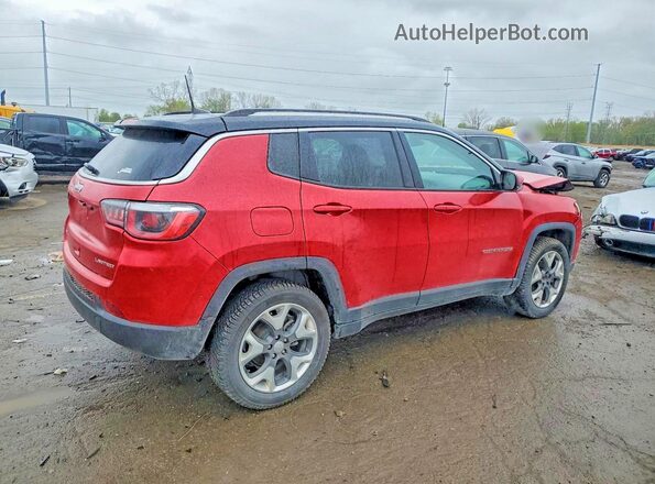 3C4NJDCB8KT645833 2019 JEEP COMPASS Red Rear right