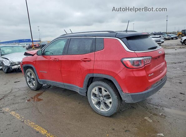 3C4NJDCB8KT645833 2019 JEEP COMPASS Red Rear left