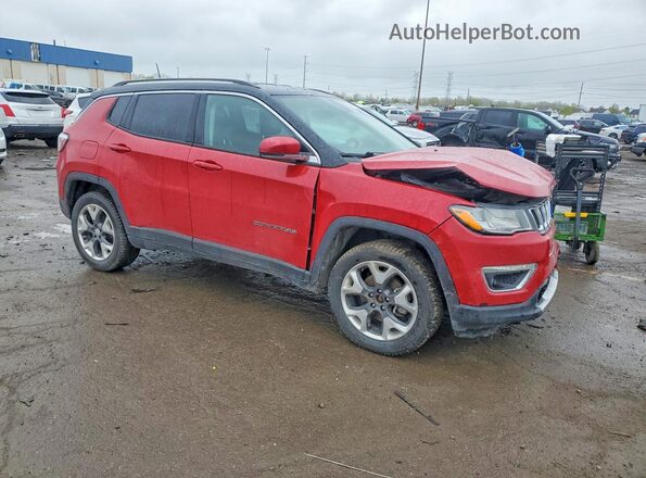 3C4NJDCB8KT645833 2019 JEEP COMPASS Red Front right