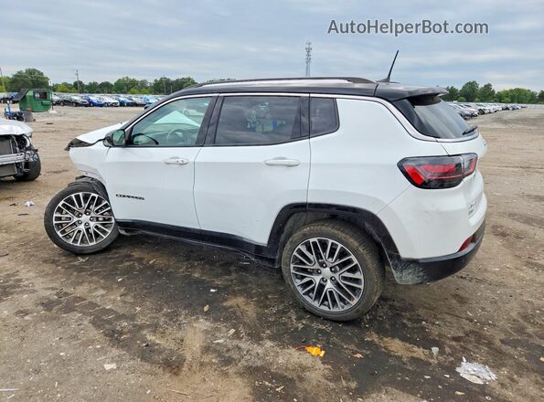 3C4NJDCB8NT110554 2022 JEEP COMPASS White Rear left