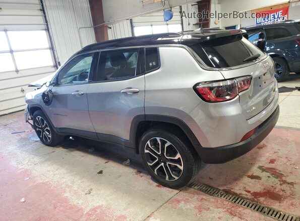 3C4NJDCB8NT200545 2022 JEEP COMPASS Silver Задня ліва чверть