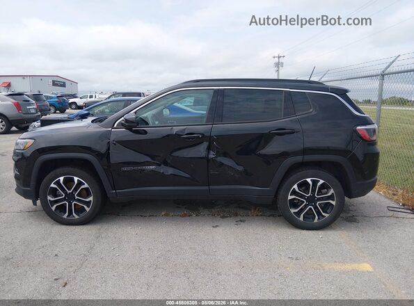 3C4NJDCB8NT233898 2022 JEEP COMPASS Black Widok wnętrza 360 stopni
