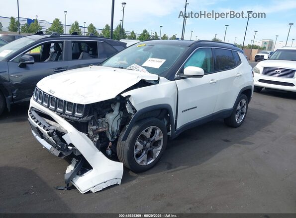 3C4NJDCB9JT147638 2018 JEEP COMPASS Белый Передняя левая четверть