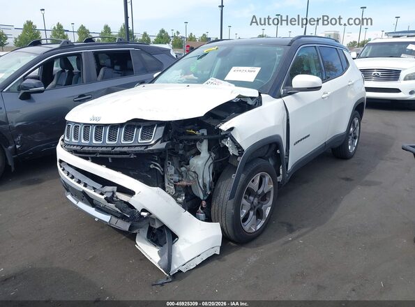 3C4NJDCB9JT147638 2018 JEEP COMPASS Белый Вид спереди