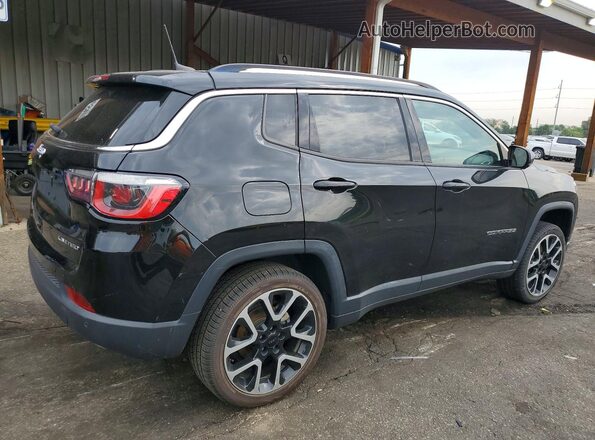 3C4NJDCB9JT258982 2018 JEEP COMPASS Black უკანა მარჯვენა
