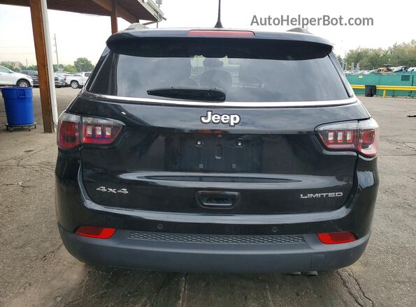 3C4NJDCB9JT258982 2018 JEEP COMPASS Black უკანა ხედი