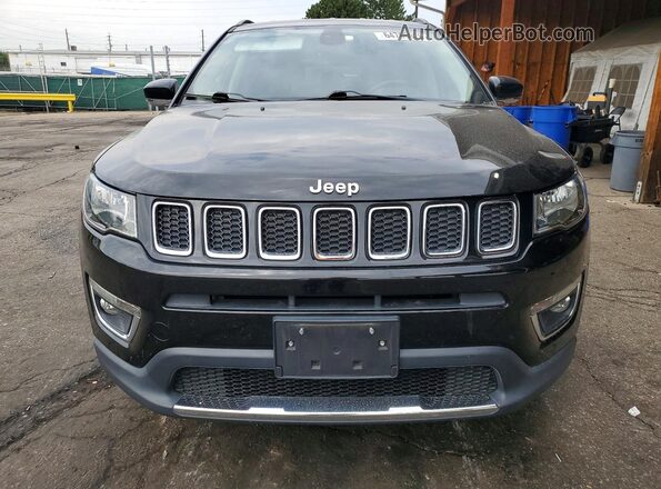 3C4NJDCB9JT258982 2018 JEEP COMPASS Black წინა ხედი
