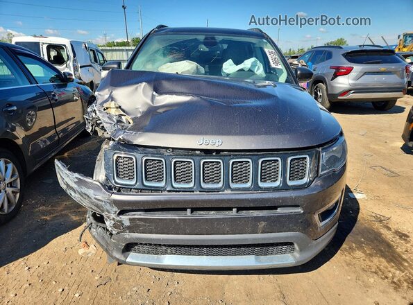 3C4NJDCB9KT652905 2019 JEEP COMPASS Gray Widok z przodu