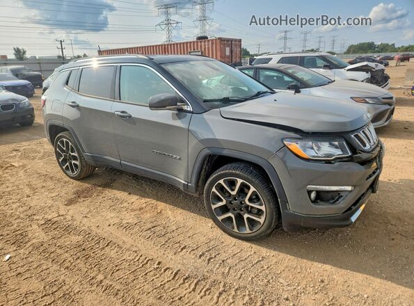 3C4NJDCB9KT724119 2019 JEEP COMPASS Серый Передняя правая четверть