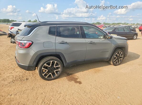 3C4NJDCB9KT724119 2019 JEEP COMPASS Серый Задняя правая четверть