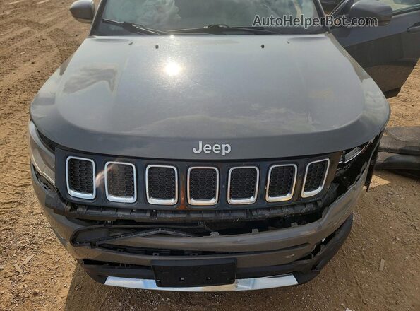 3C4NJDCB9KT724119 2019 JEEP COMPASS Серый Вид задней части салона