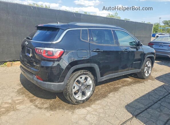 3C4NJDCB9KT787219 2019 JEEP COMPASS Black უკანა მარჯვენა