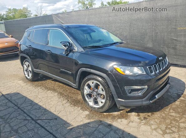 3C4NJDCB9KT787219 2019 JEEP COMPASS Black წინა მარჯვენა