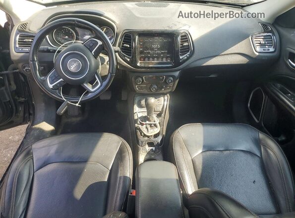 3C4NJDCB9KT787219 2019 JEEP COMPASS Black წინა პანელის ხედი