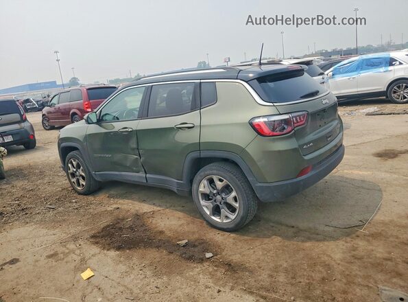 3C4NJDCB9MT521654 2021 JEEP COMPASS Green Trasero izquierdo