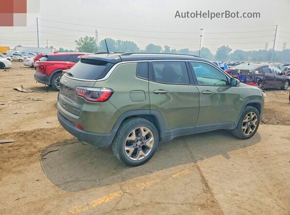 3C4NJDCB9MT521654 2021 JEEP COMPASS Green Trasero derecho