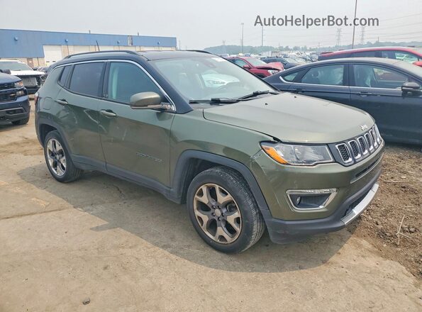3C4NJDCB9MT521654 2021 JEEP COMPASS Green Delantero derecho