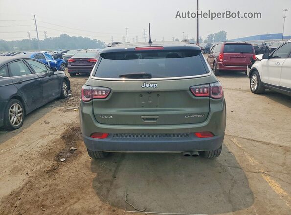 3C4NJDCB9MT521654 2021 JEEP COMPASS Green Vista trasera