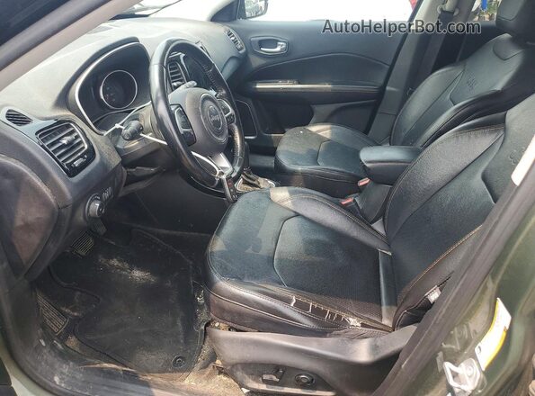 3C4NJDCB9MT521654 2021 JEEP COMPASS Green Vista interior delantera