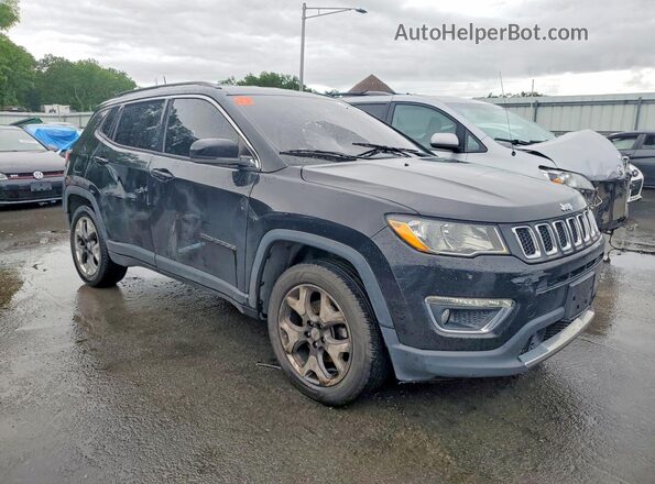 3C4NJDCB9MT525901 2021 JEEP COMPASS Черный Передняя правая четверть