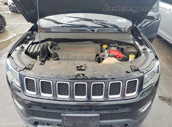 3C4NJDCB9MT525901 2021 JEEP COMPASS Черный Вид задней части салона