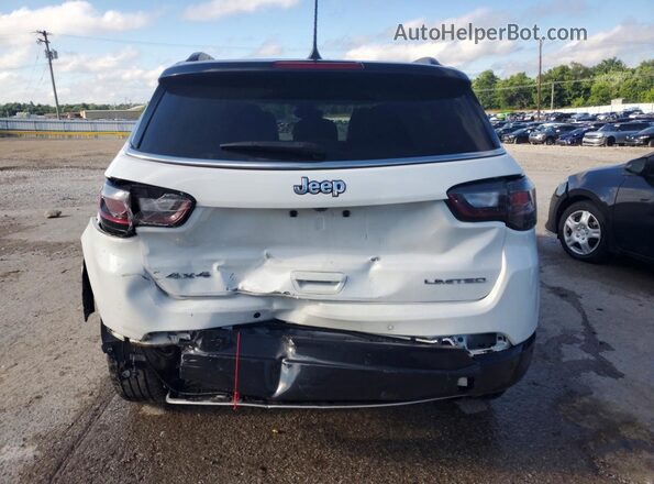 3C4NJDCB9NT154496 2022 JEEP COMPASS White Vista trasera