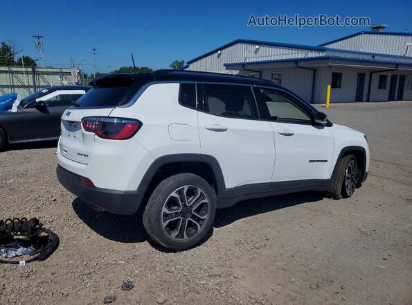 3C4NJDCB9NT183559 2022 JEEP COMPASS White უკანა მარჯვენა