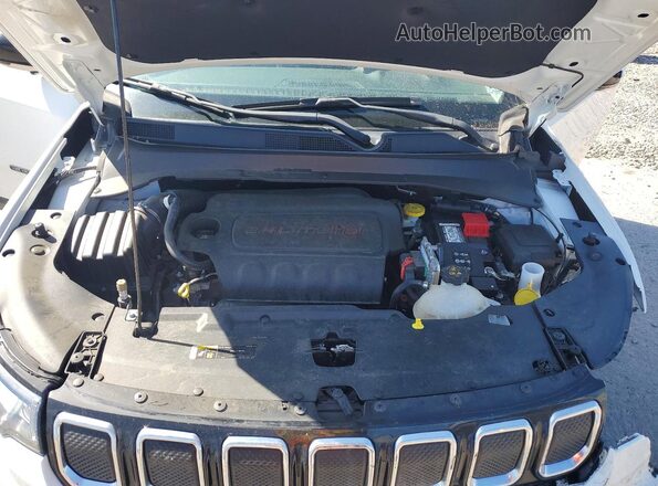3C4NJDCB9NT183559 2022 JEEP COMPASS White ძრავის განყოფილების ხედი
